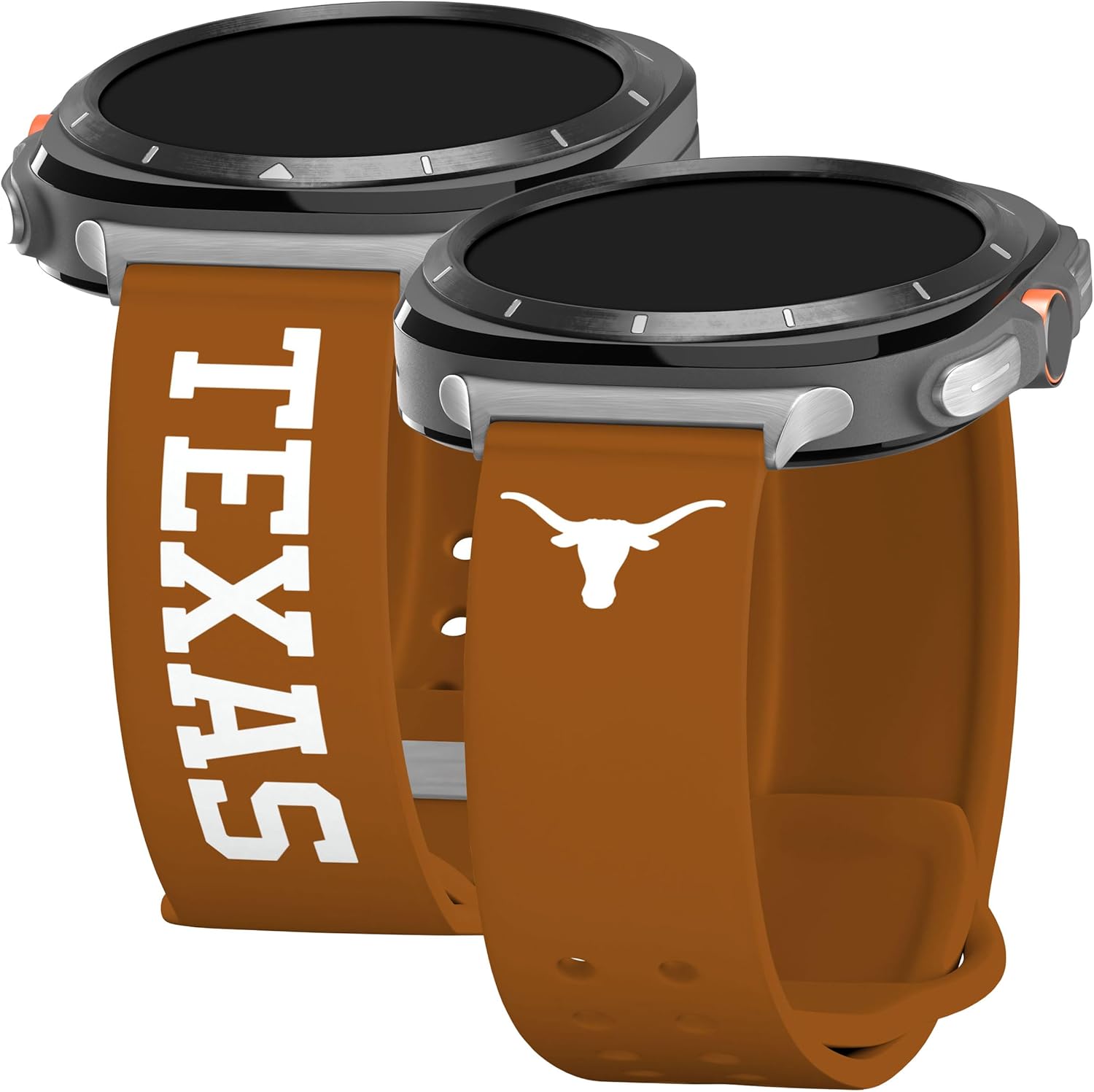 Affinity Bands Texas Longhorns HD Watch Band Compatible with Samsung Galaxy Watch Ultra