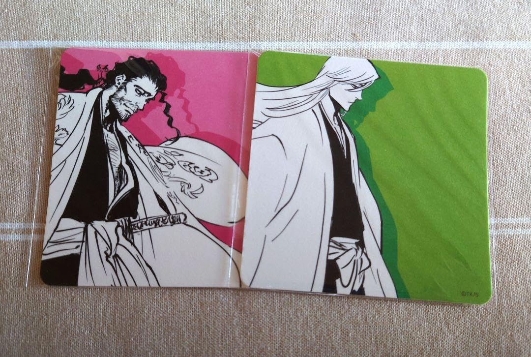 BLEACH 京楽　浮竹 コースター Amazon.co.jp: bleach 原画展 コースター 浮竹 京楽 : おもちゃ