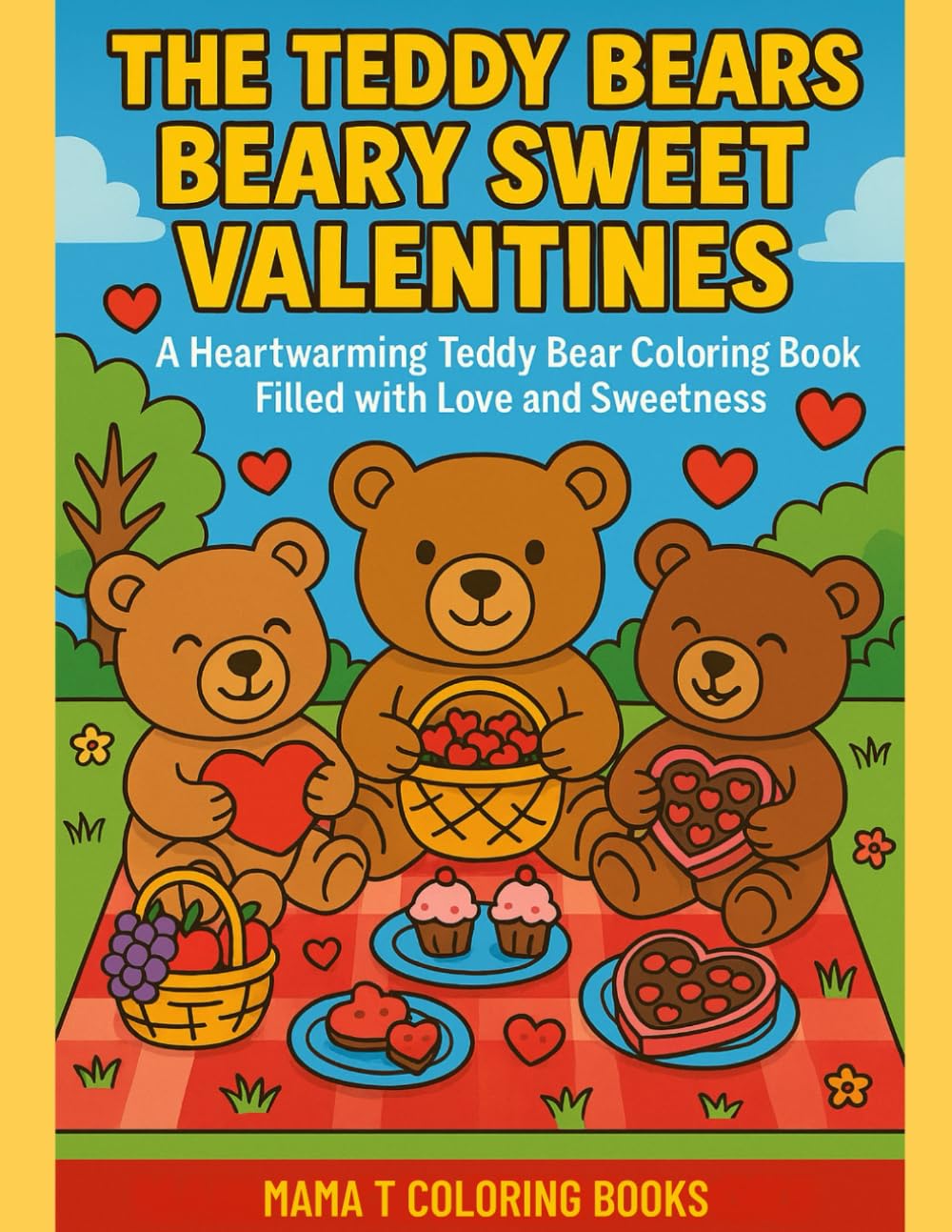 The Teddy Bears Beary Sweet Valentine: A Heart Warming Teddy Bear Coloring Book Filled with Love and Sweetness: Adorable Teddy Bear Scenes, ... Books: ... Books: A Collection of Artful Escapes)