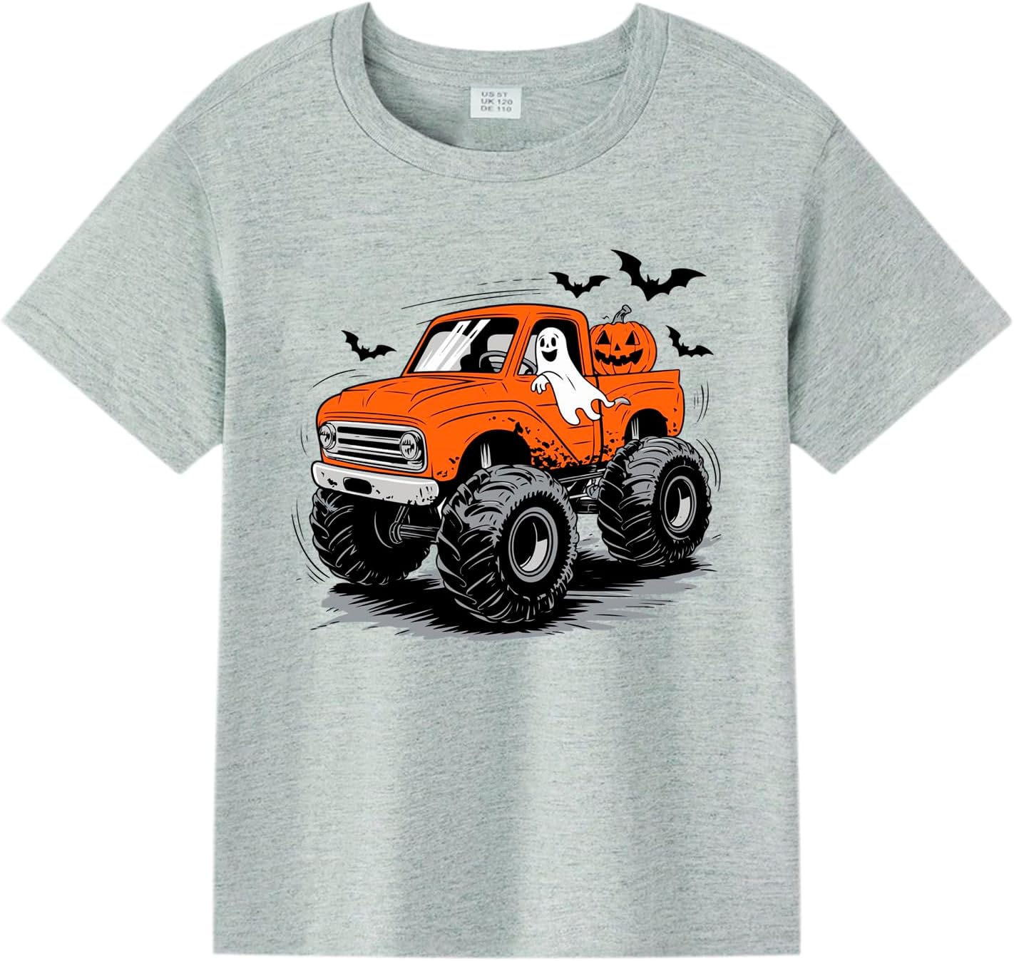 Toddler Halloween Shirt Baby Kid Cute Boo Pumpkin Tees Boys Girls Halloween Tops Clothes 2-7 Years