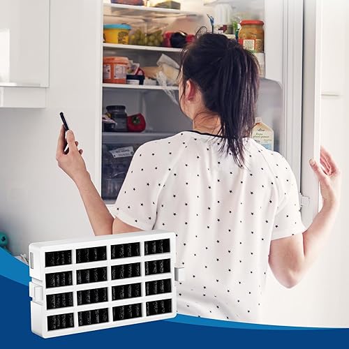 Miniatura 7 de MARRIOTTO W10311524 Filtro de aire de repuesto para Whirlpool, compatible con filtro de aire de refrigerador Kenmore W10335147A, 2319308, 2319303