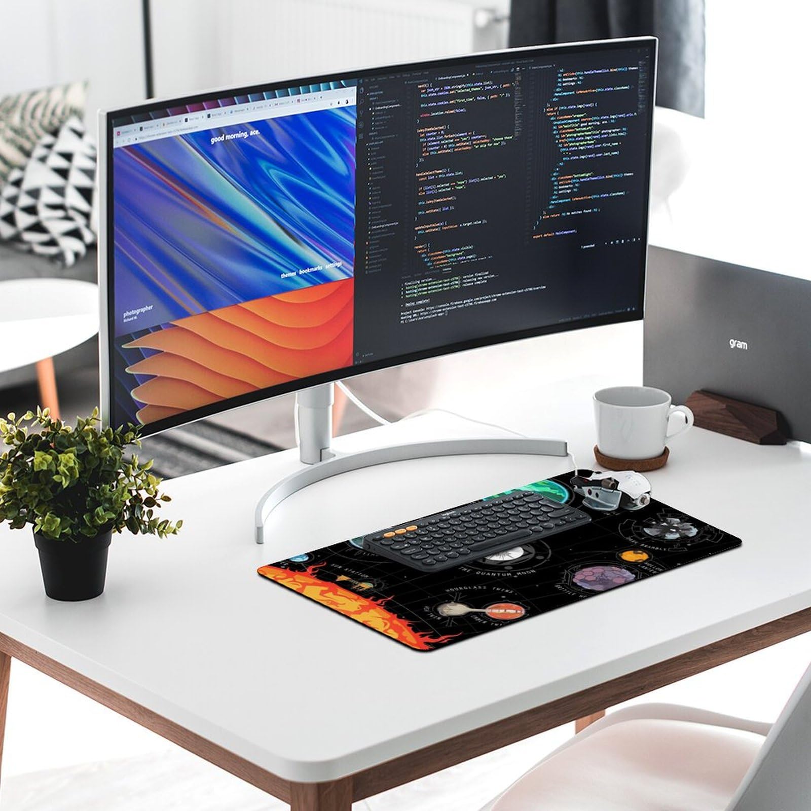 Amazon.com: Keebik Gaming Mouse Pad, Outer Wilds System Mouse Pad