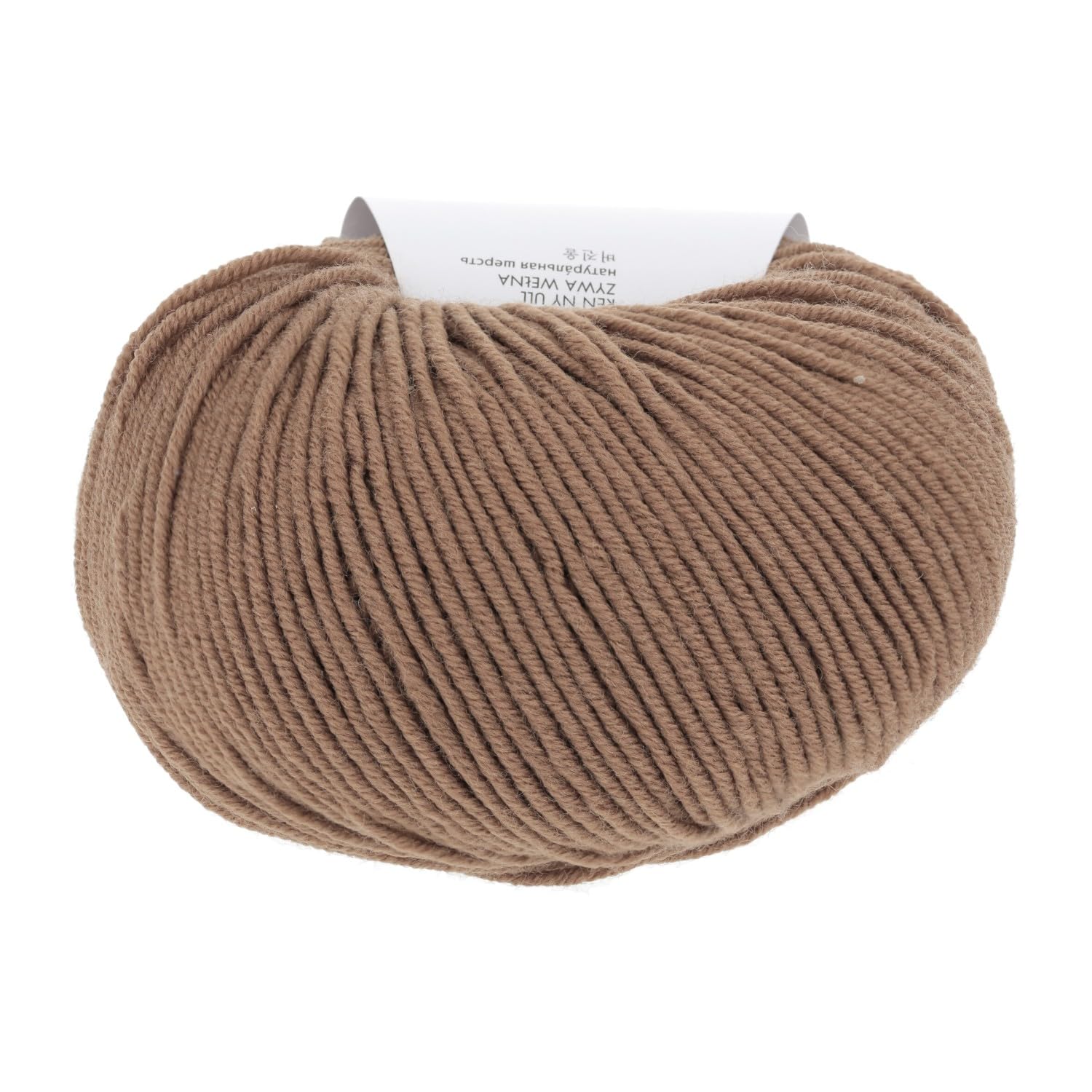 Lang Yarns Merino 120 Wolle – 100% Schurwolle, 50 G / 120 M, Farbe Camel