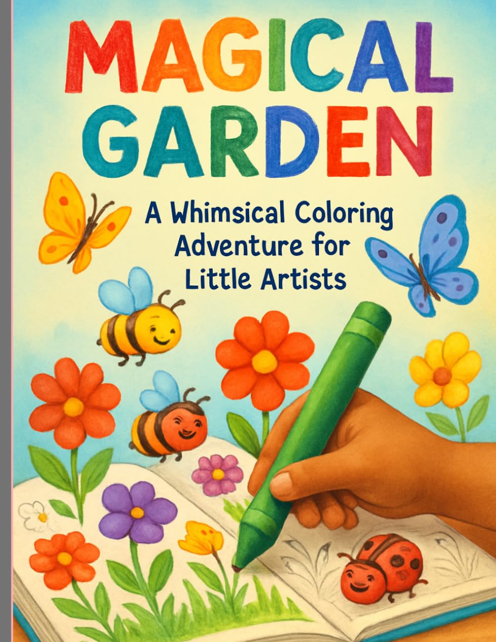Magical Garden: A Whimsical Colouring Adventure For Little Artists