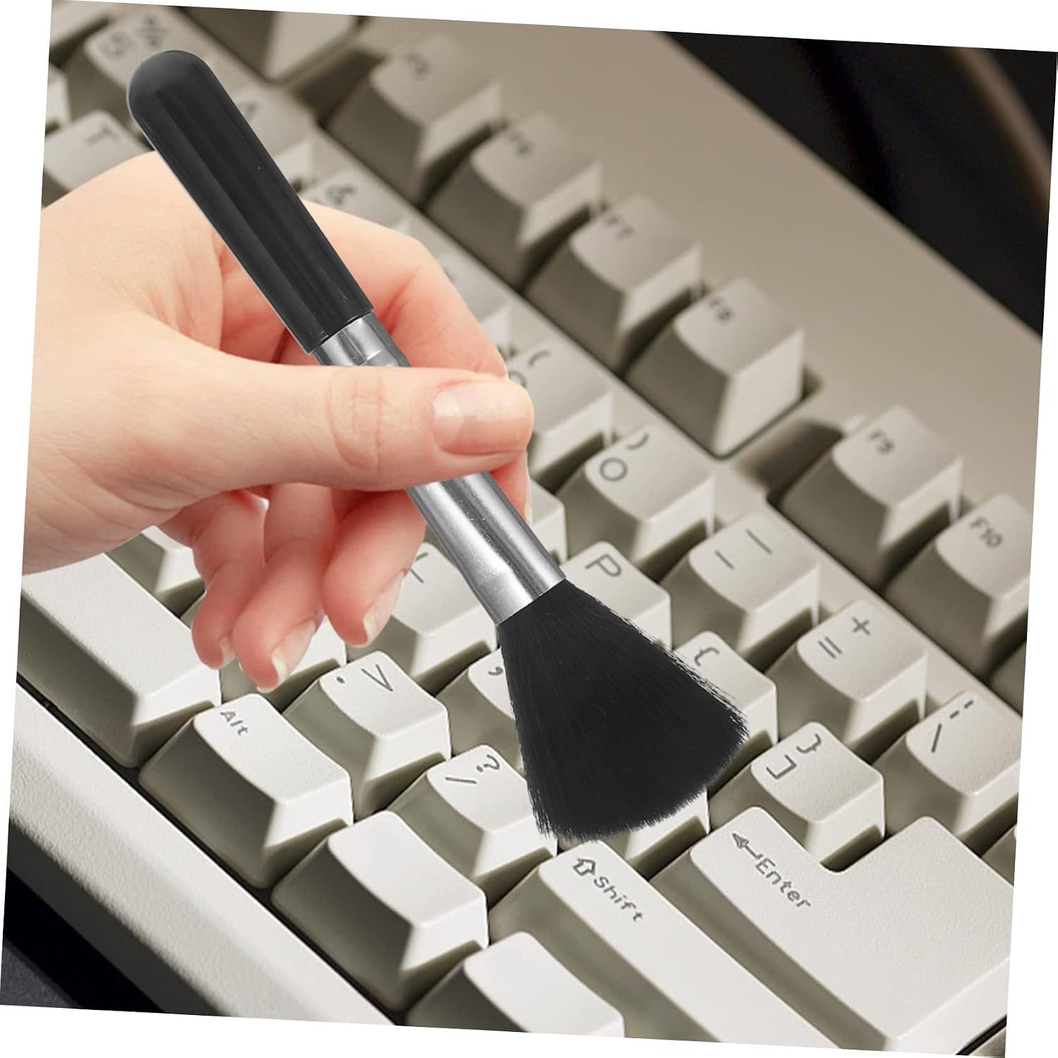 OUNONA 2sets Cleaning Tool for Electronics Earphone Headset Cleaning Brush and Keyboard Kit for Home Office