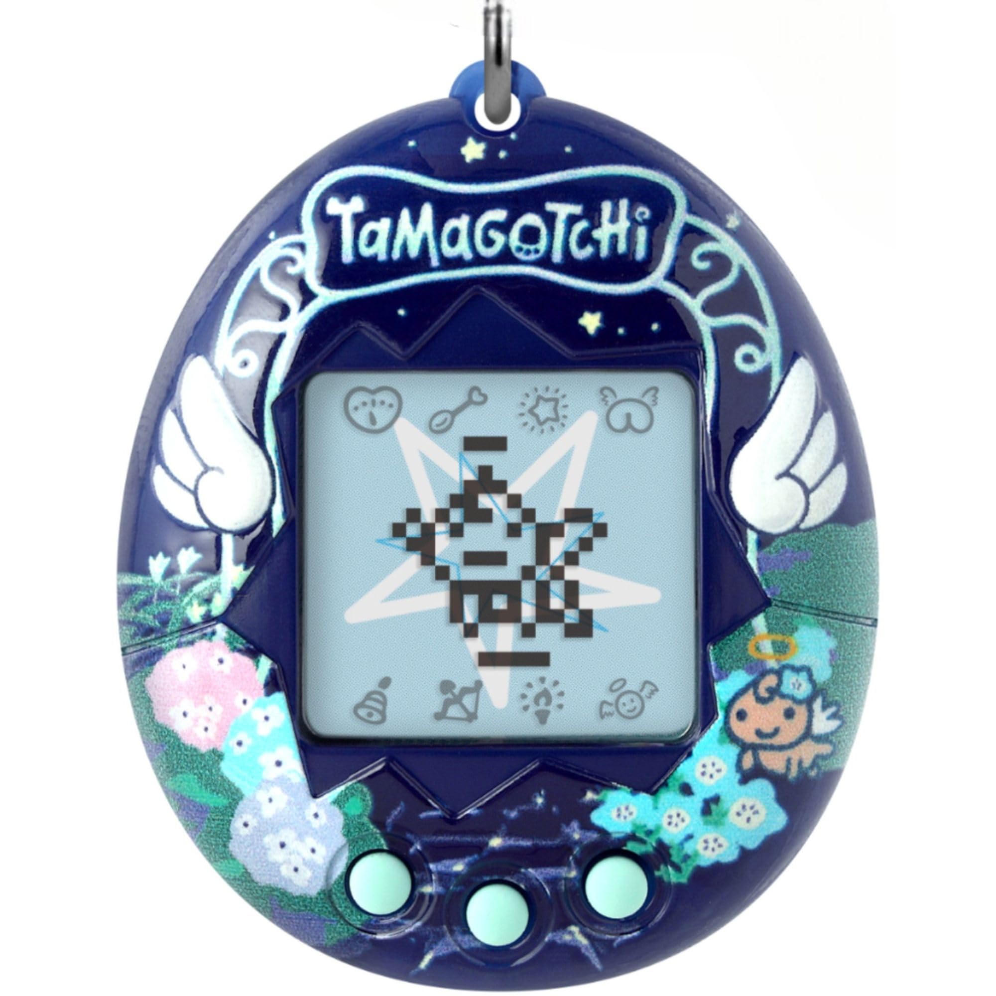 Bandai Tamagotchi Original Angel Night Garden Digital Pet, 1.8 cm x 4.2 cm x 5 cm