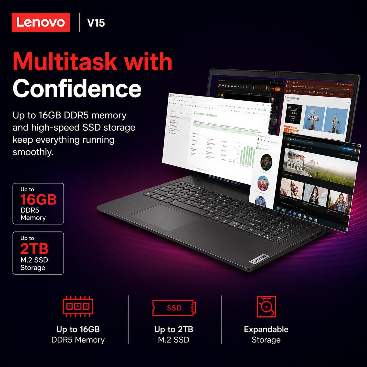 Amazon.com: Lenovo 2026 New Business and Student Laptop with MS365