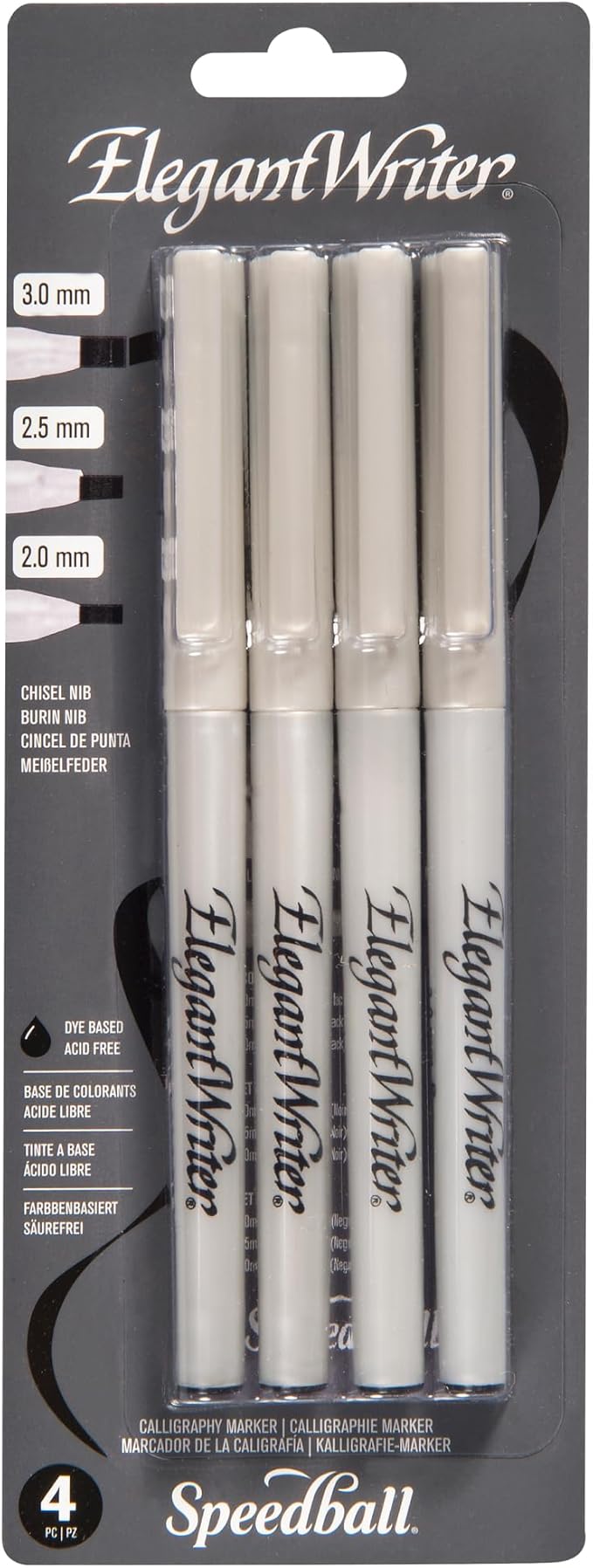 Speedball Elegant Writer Calligraphy Marker Set - Perfect for clear, beautiful writing and lettering practice