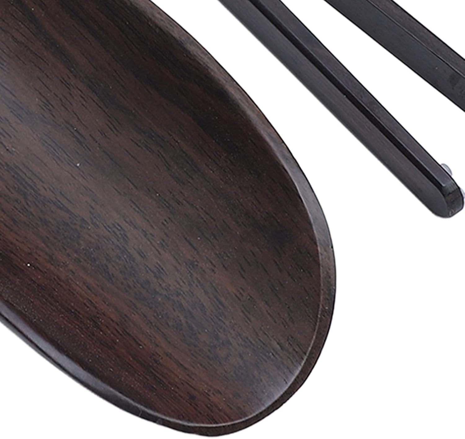 Blackwood Tea Ceremony Utensil Tools Set, Chinese Tea Tool Set with Wooden Scoop Spoon Tea Clip and Stand, Elegant Tea Accessories for Gongfu Tea Brewing
