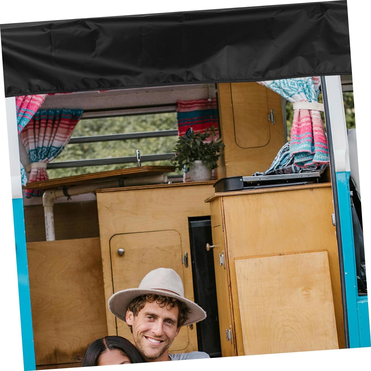 Ipetboom Car Rear Trunk Sunshade Protector Rv Windshield Cover Camper Door Shade Oxford Cloth Cover for Outdoor Use
