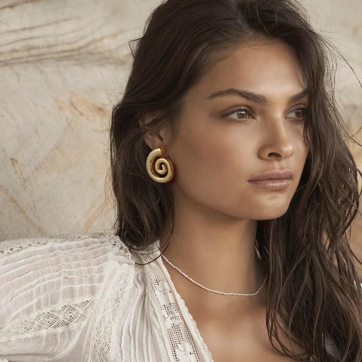 Gold Boho Ocean Earrings, Shell Earrings Seashell Stud Earrings Beach Jewelry Gifts for Women