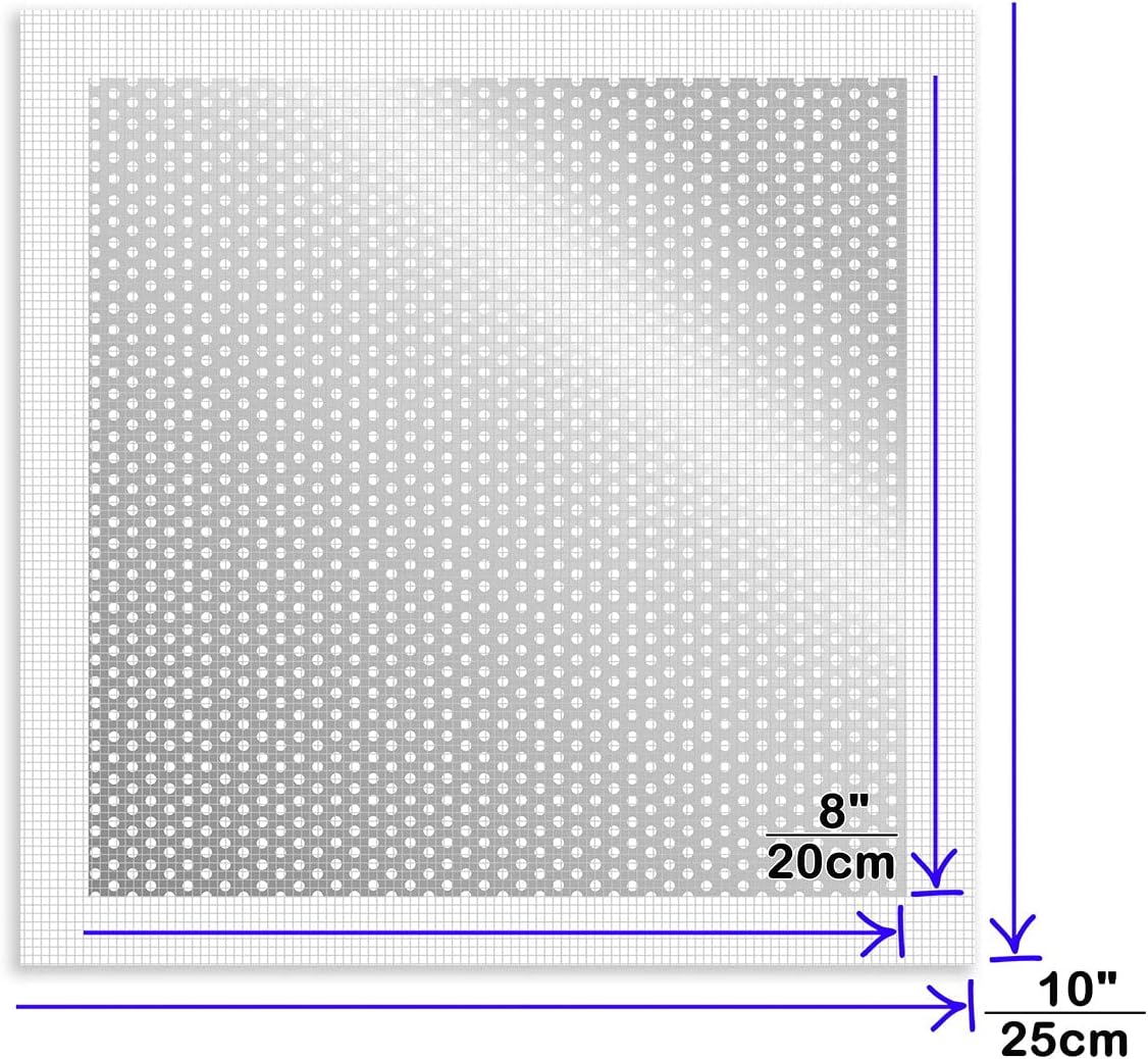 Ansoon Drywall Repair Patch, Wall Patch Repair Kit, Self Adhesive Wall Fiber Mesh Repair, Large Hole Patch for Drywall, Sheet Rock Patch, Aluminum Metal Sheetrock Ceiling Dry Patch for Drywall Plaster - - 
