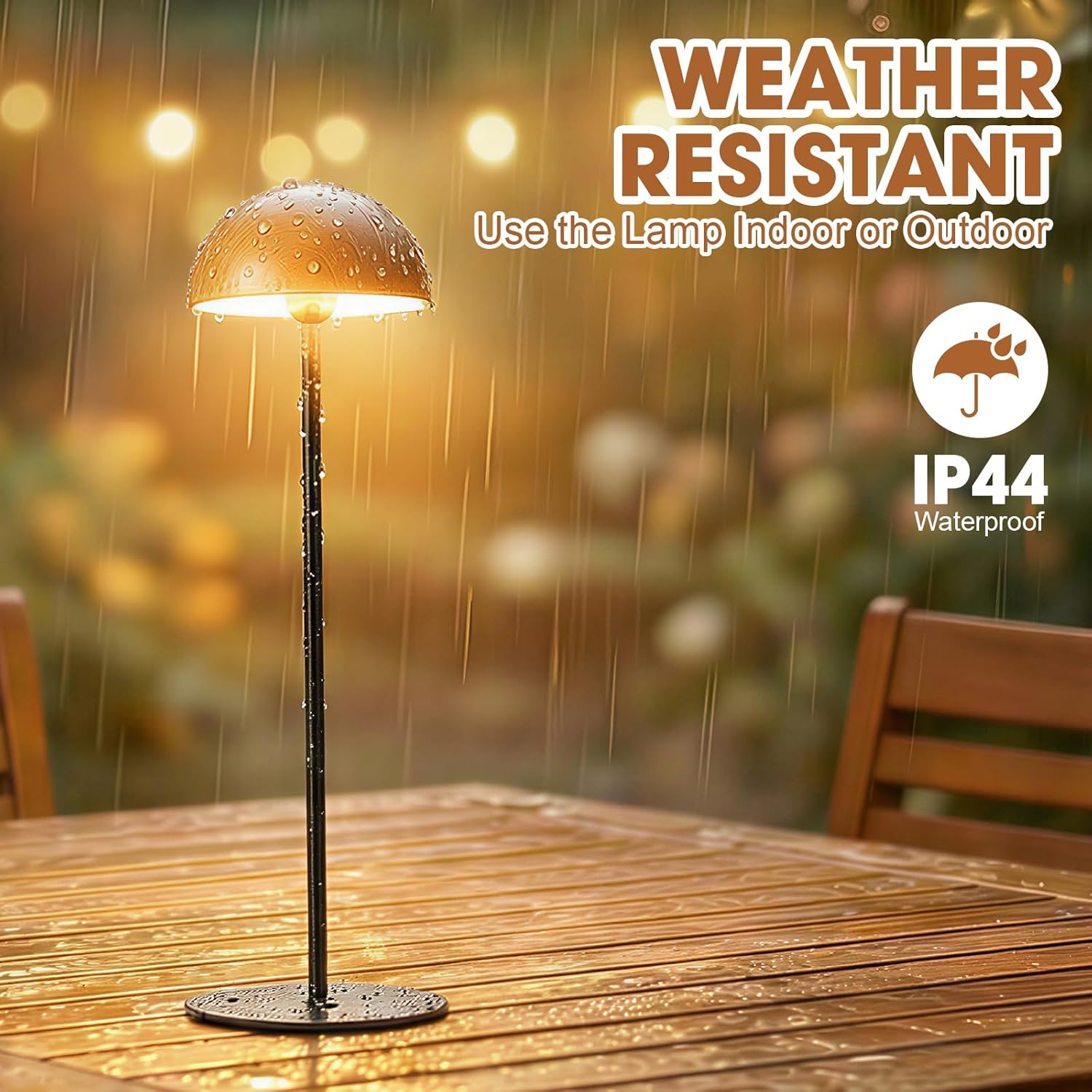 Rechargeable Table Lamps, Portable Table Lamps for Living Room, Farmhouse, Bedroom, Touch Bedside Lamp for Nightstand,Desk Lamp for End Table Home Decor,3-Color stepless dimming, Set of 2