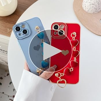 Amazon.com: Caseative for iPhone 13 Case,Cute Plating Love