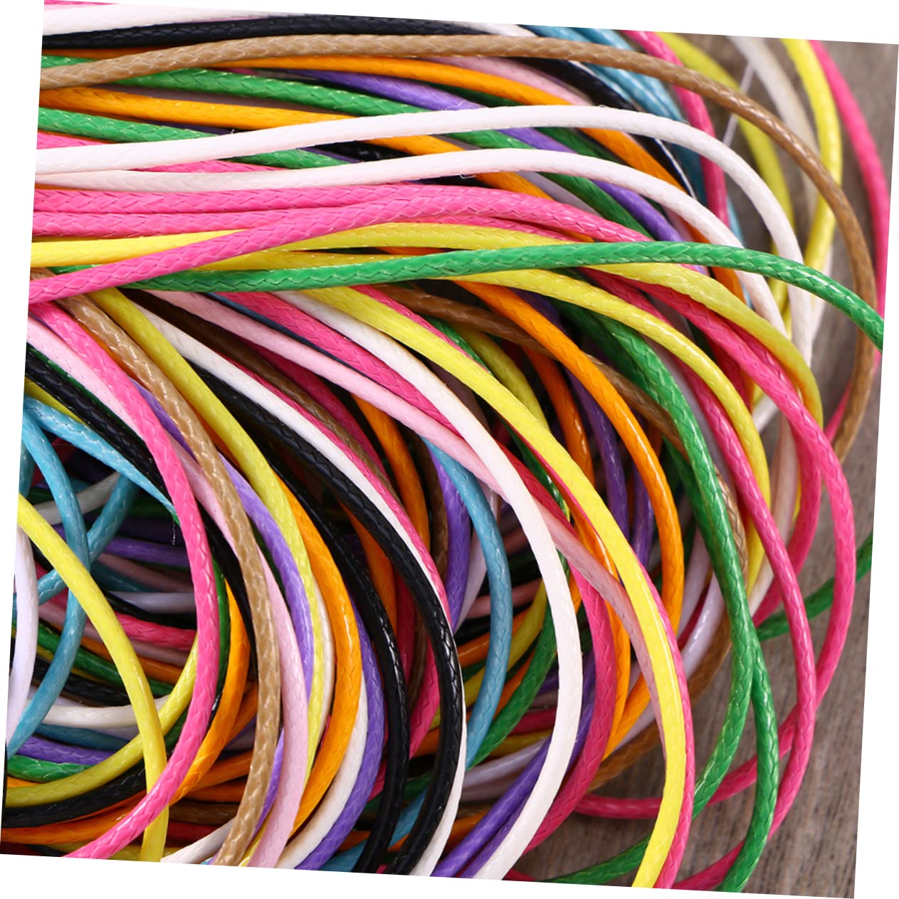 SHINEOFI 3 Set di Cordini per Collane Cordino Cerato Sfuso con Chiusura Filo per Perline da 2 Mm per Gioielli Braccialetti Artigianali E Cavigliere