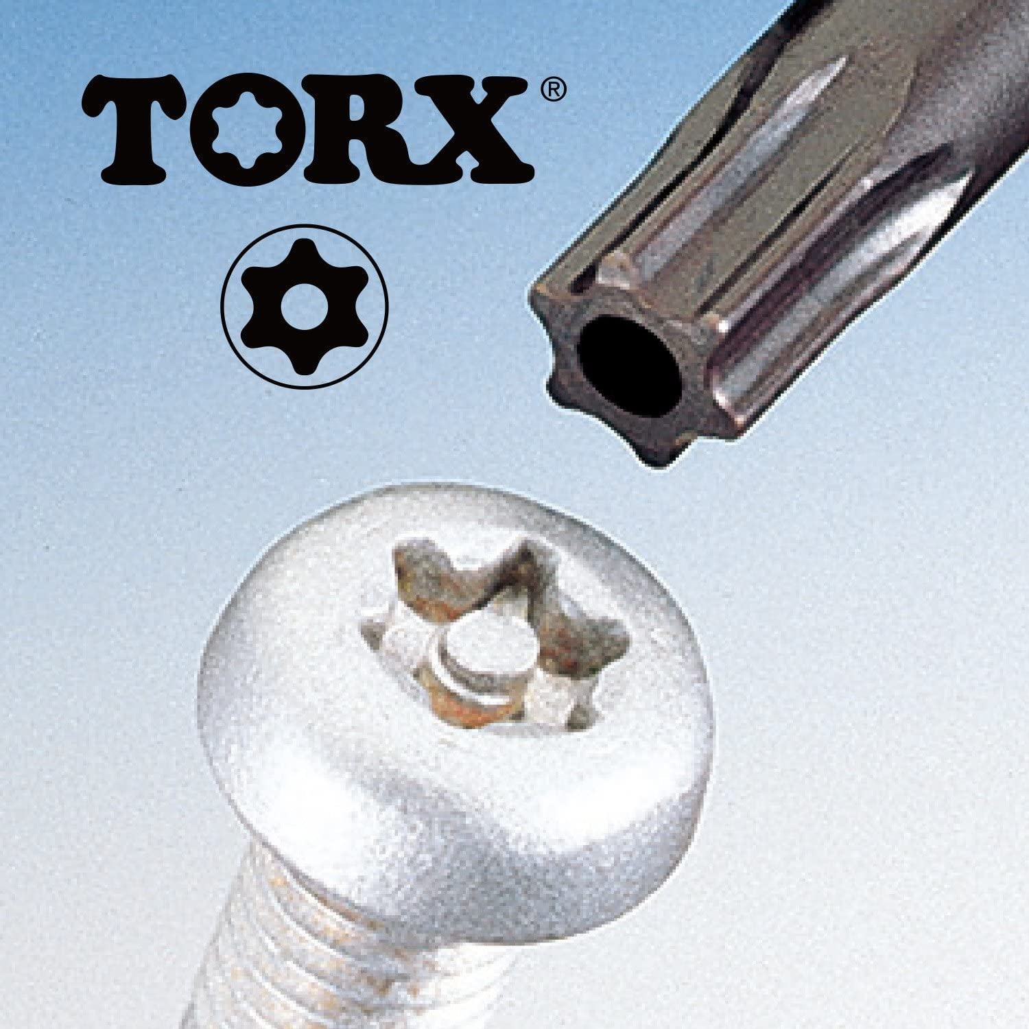 ベッセル(VESSEL) パワーグリップ トルクスドライバー いじり止め TORX T40H×120mm B-5400TX 61fKET7OLpL._AC_UF1000,