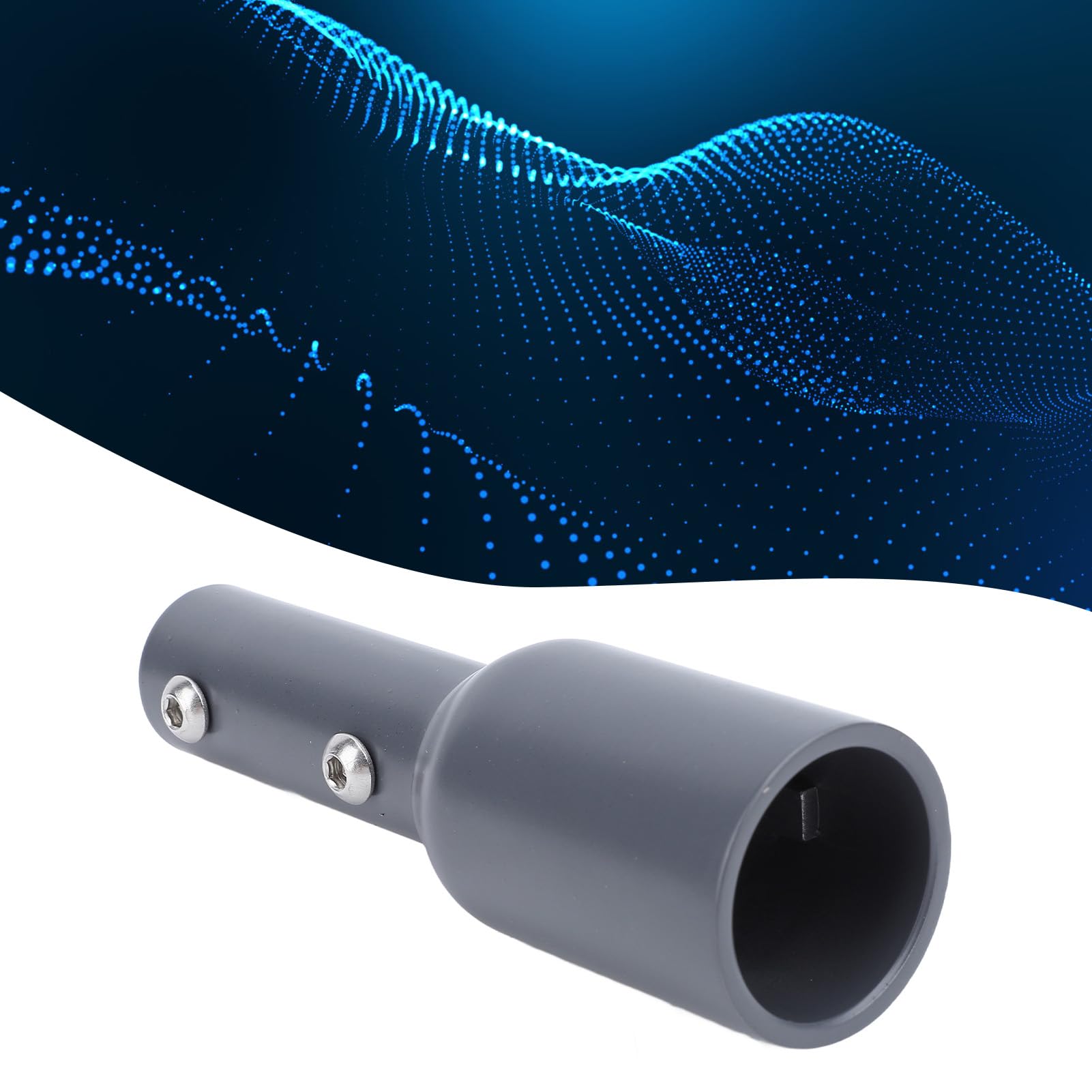 Adaptador de tubo de antena de satélite de aleación de aluminio, adaptador de montaje en poste de satélite para mástil con diámetro interior de 1 pulgada, kit de montaje de antena