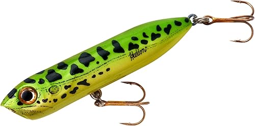 Miniatura 5 de Heddon Chug'N Spook Popper - Señuelo de pesca para agua salada y agua dulce Speckled Trout,Boca Hueso/Naranja,Punto Hueso/Sábalo,G-Finish Foxy
