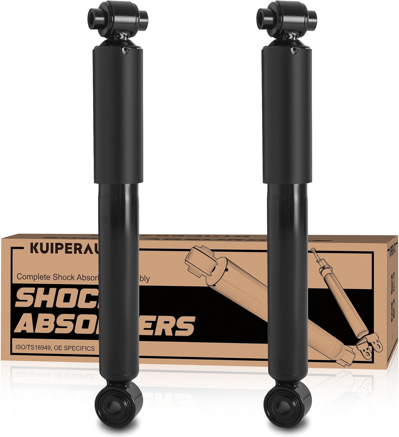 Pair Rear Shocks Struts Assembly Compatible for 2002-2007 Buick Rendezvous Compatible for 2001-2005 Pontiac Aztek 39052 Shock Absorber