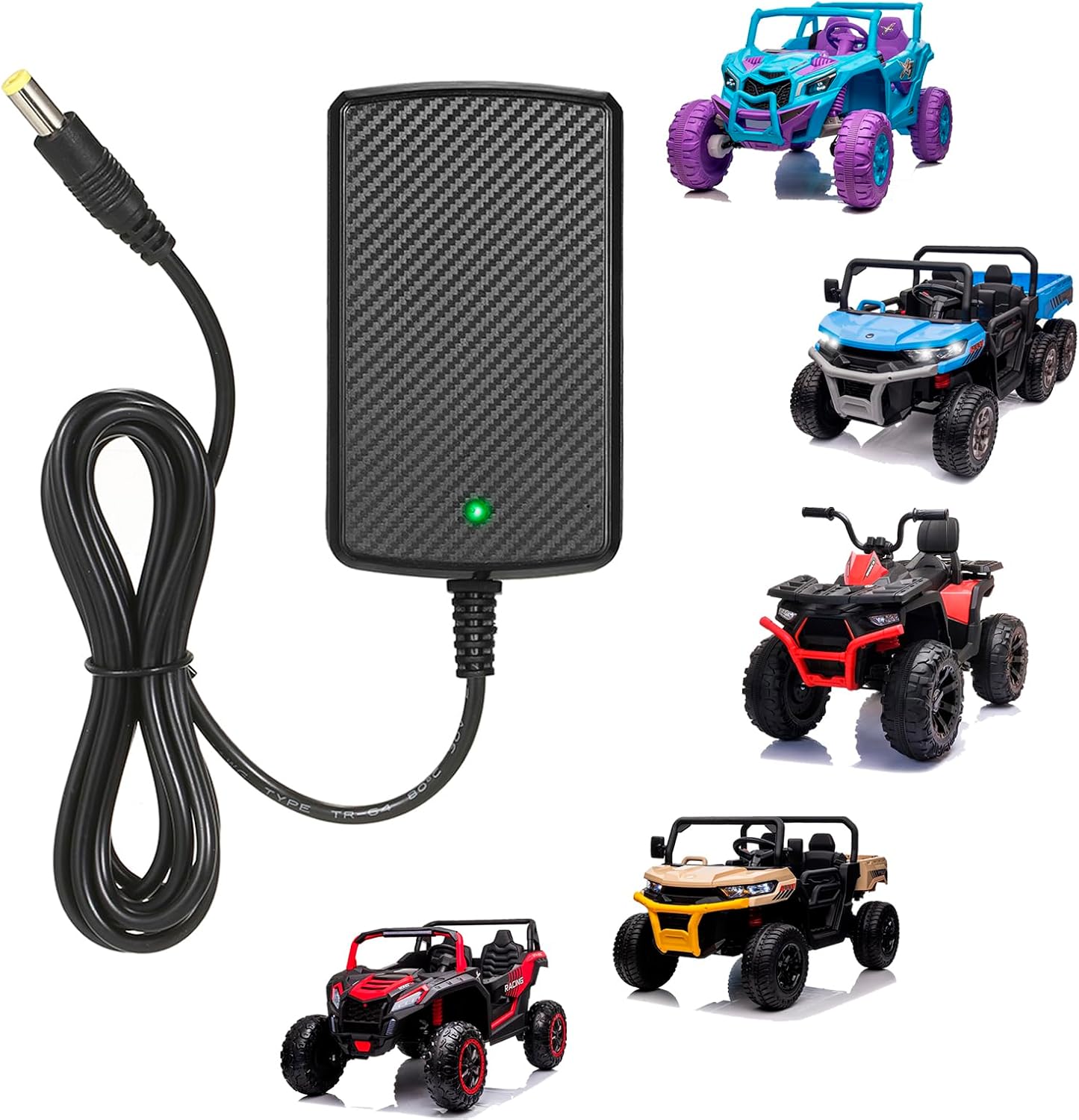 24V Battery Charger for Ride on Toys Car 24 Volt 1000mA