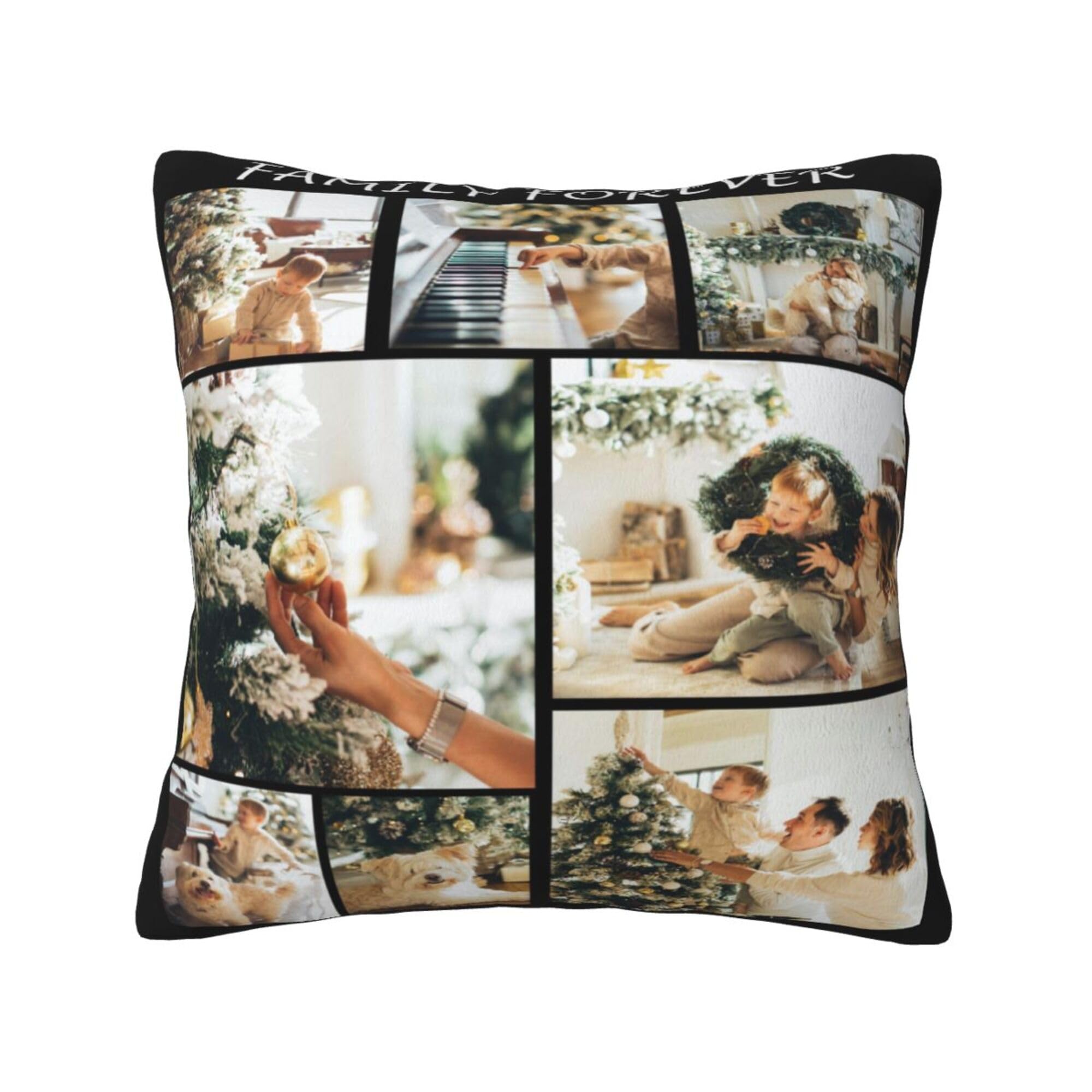 NGGBBDYGB Personalized Pillow 18x18 Case Customized Throw Pillow Cover Photo Pillow