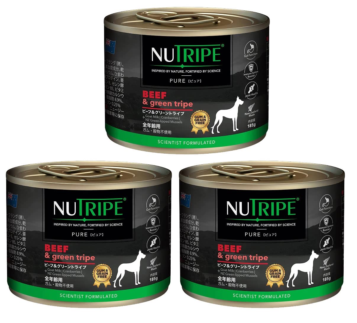 New】ニュートライプ ピュア グリーントライプ（390g×12缶）