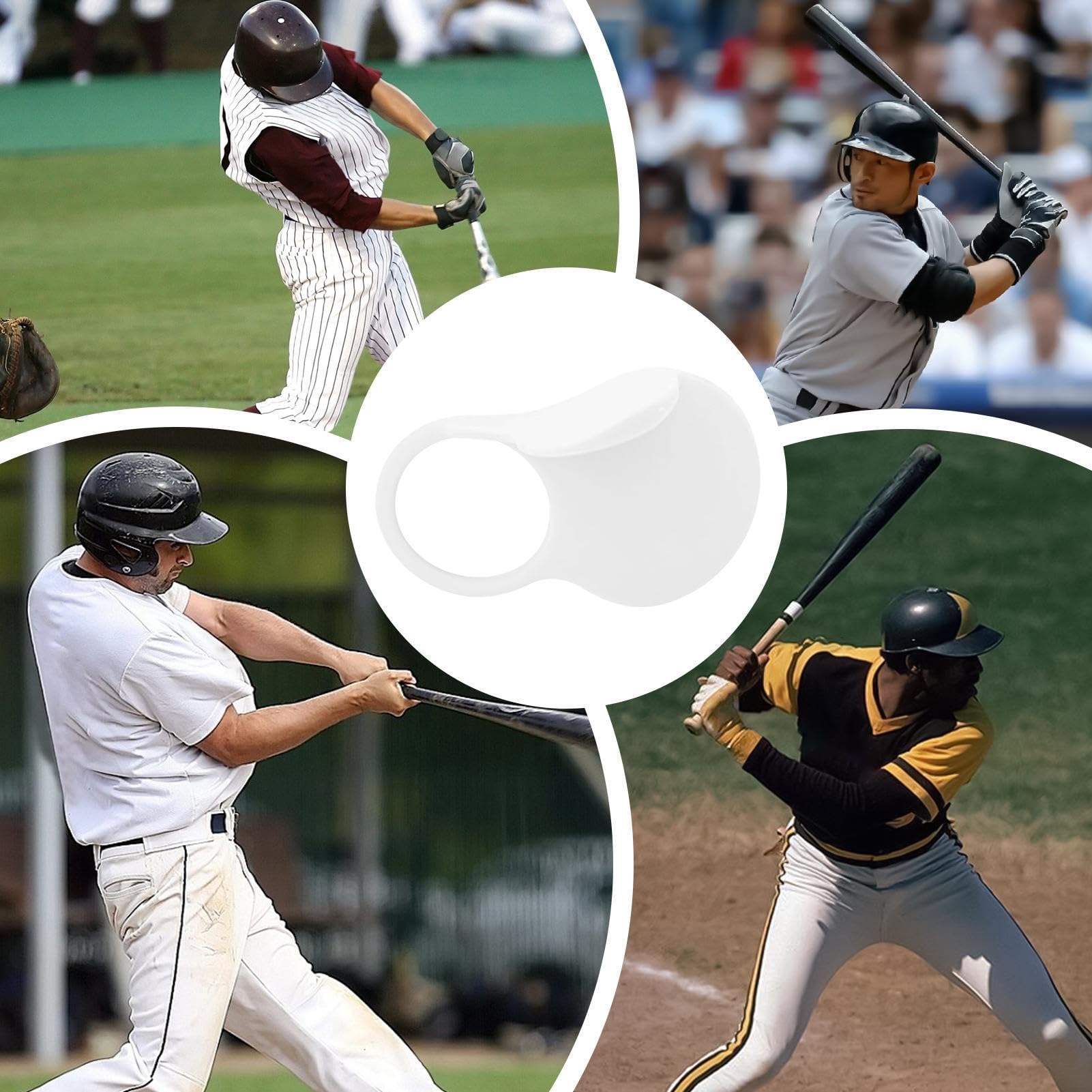 Protector de pulgar para béisbol, ayuda de entrenamiento para mango de impacto, portátil para golf, softball, pickleball