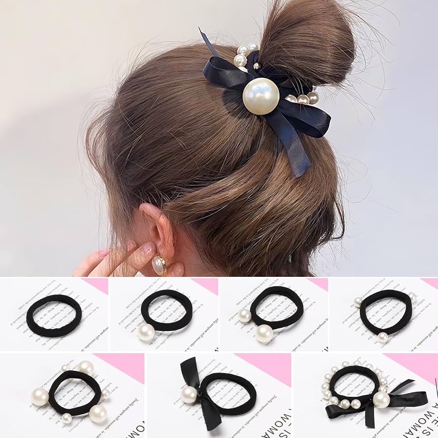新品✨ヘアゴム 11本セット 髪留め パール ヘアアクセサリー Amazon | ヘアゴム 11本セット 髪留め パール ヘアアクセサリー