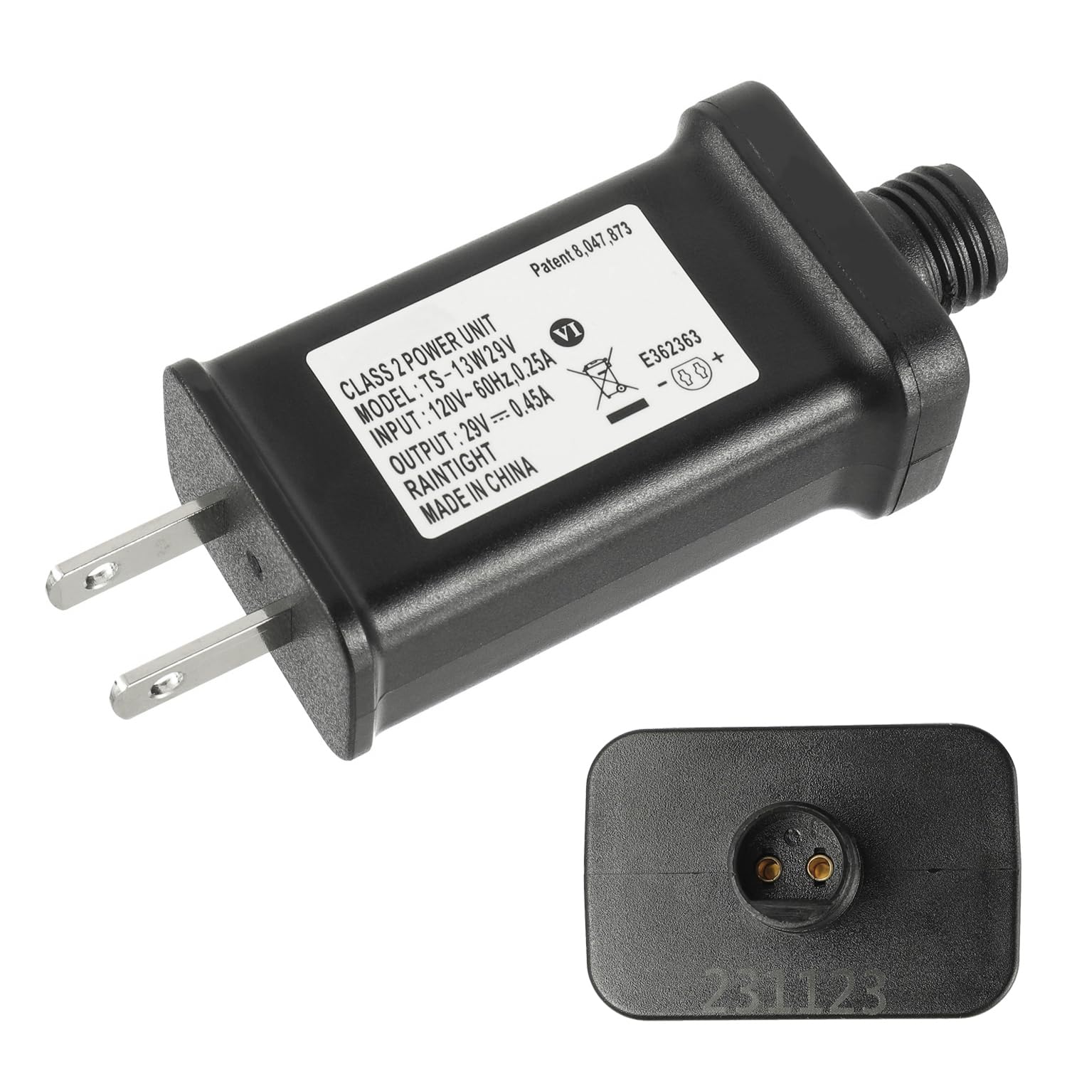 SIGANDG LED Power Supply 29V 13W TS-13W29V LED Transformer Class 2 Power Unit US Plug Adapter Replacement, for Christmas String Light Inflatable