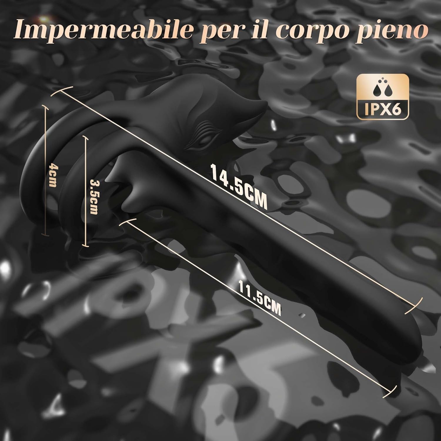 Cacuola Anello Vibrante per Lei e Lui Sex Toys Uomo, 10 Modalità Sexytoysys Uomo Coppia, Vibratore per Uomo con Telecomando, Stimolatore per Clitoride, Anello per Pene da Uomo, Anello Pene Lui Sex Toy