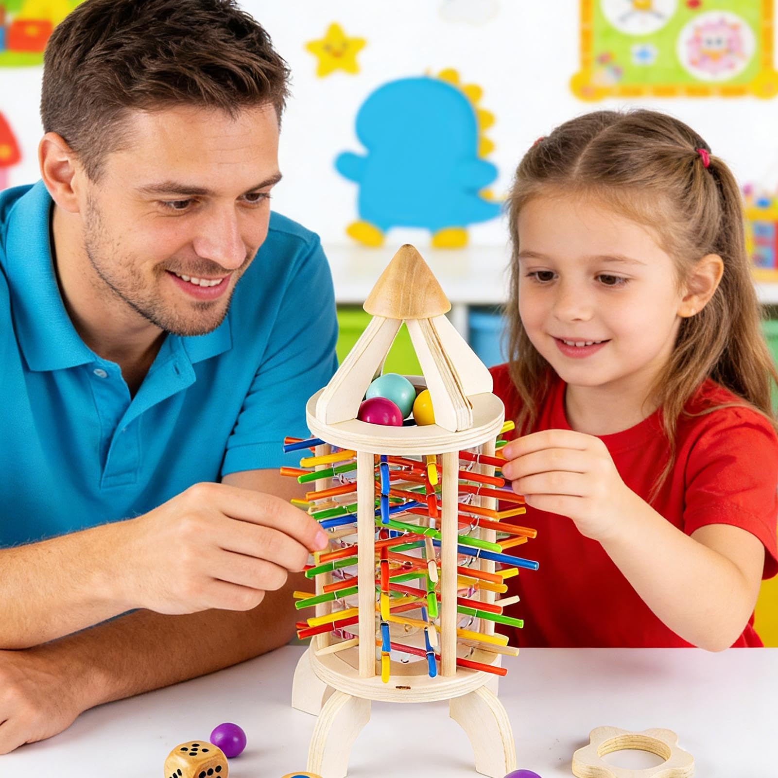 Cohetes de Puzzle de Aprendizaje y Actividades