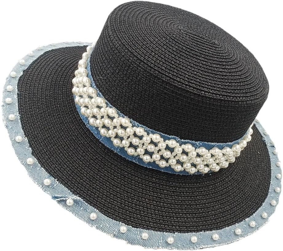 Woman Straw Hat Sun Hat Beach Ladies Summer Hat UV Protect Travel Cap