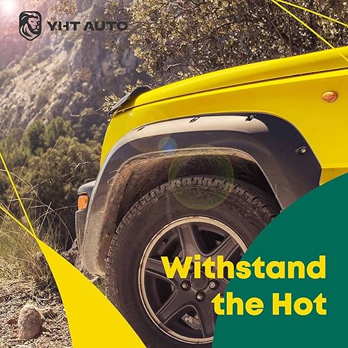 Miniatura 6 de YHTAUTO Guardabarros estilo remachado de bolsillo con kit de accesorios de repuesto para Toyota Tacoma 2005-2011 cama de 61 pies de largo protector