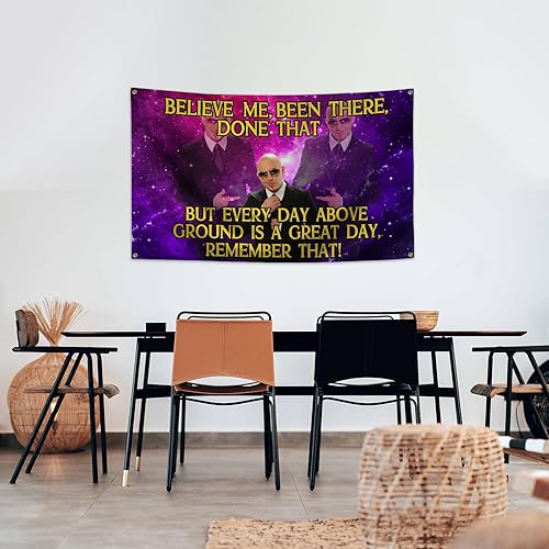 Miniatura 6 de Armando Rapper Christians Perezm - Divertida bandera de 3 x 5 pies con 4 ojales de latón, tapiz decorativo para habitación de dormitorio