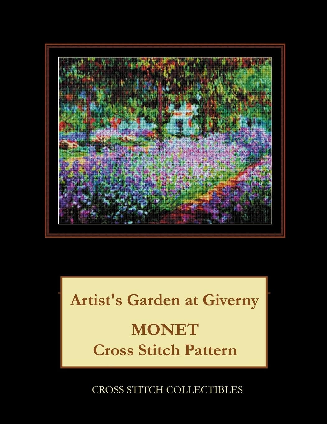 Artist's Garden at Giverny: Monet cross stitch pattern