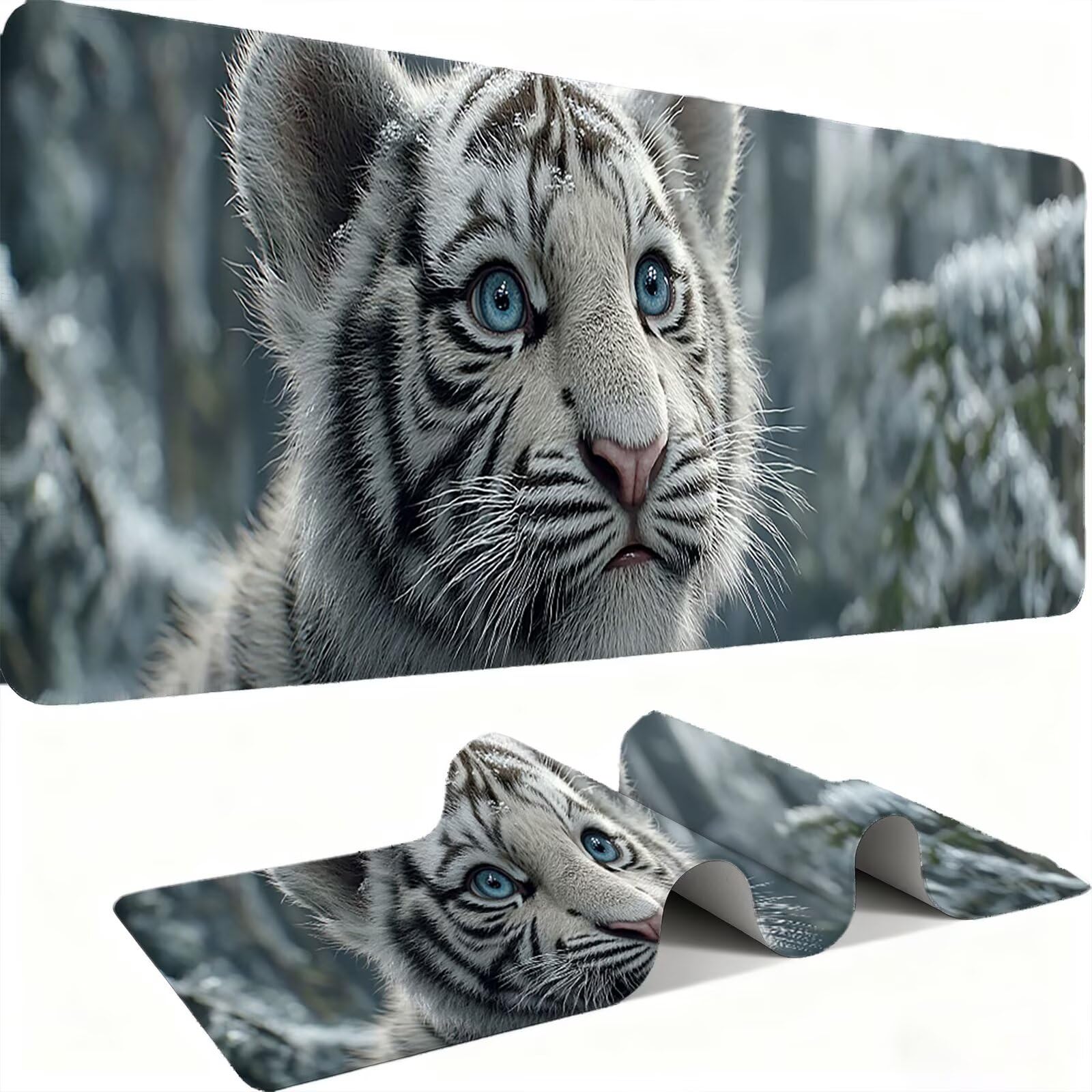 Podkładka pod mysz 1200 x 600 mm Podkładka pod mysz dla graczy, bardzo cienka podkładka na biurko antypoślizgowa antypoślizgowa gumowa podstawa ulepszona prędkość dla komputera, komputera, pracy