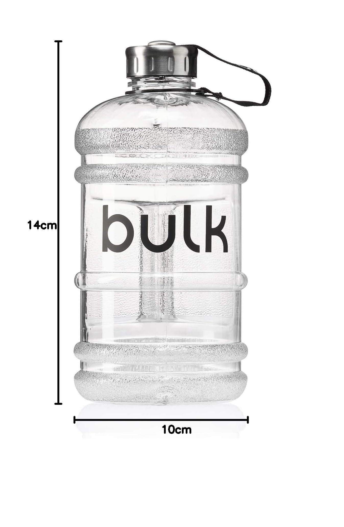 Bulk Bottiglia d'acqua da 1/2 gallone, Chiaro
