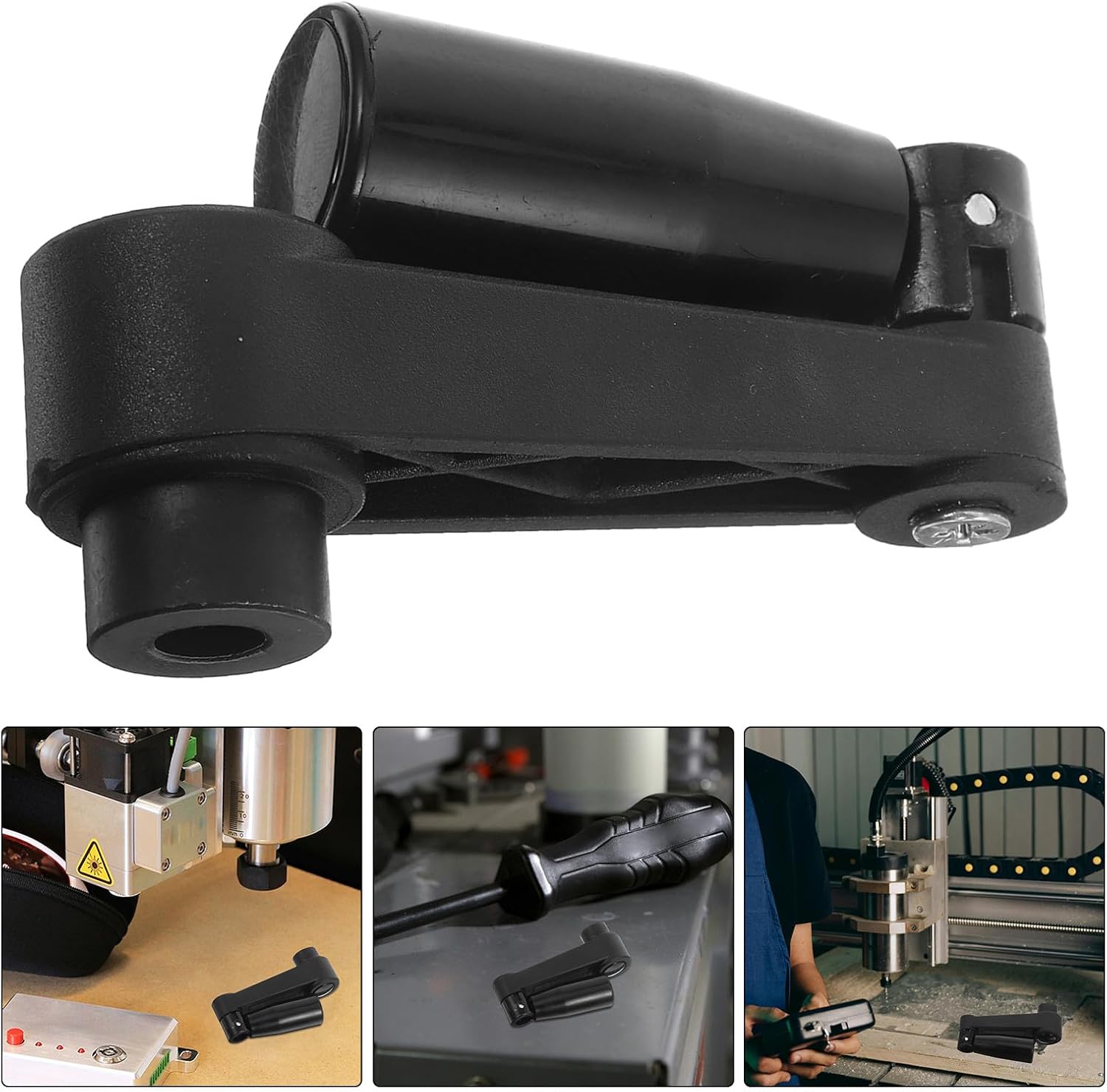 Nylon Foldable Crank Handle for Lathe and Woodworking Machinery