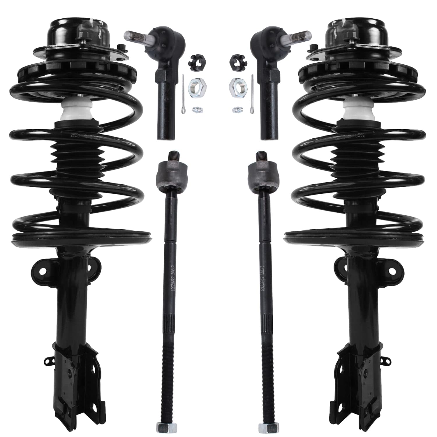 Detroit Axle - Front Struts Kit for 2000 Chrysler Grand Voyager 1996-2000
