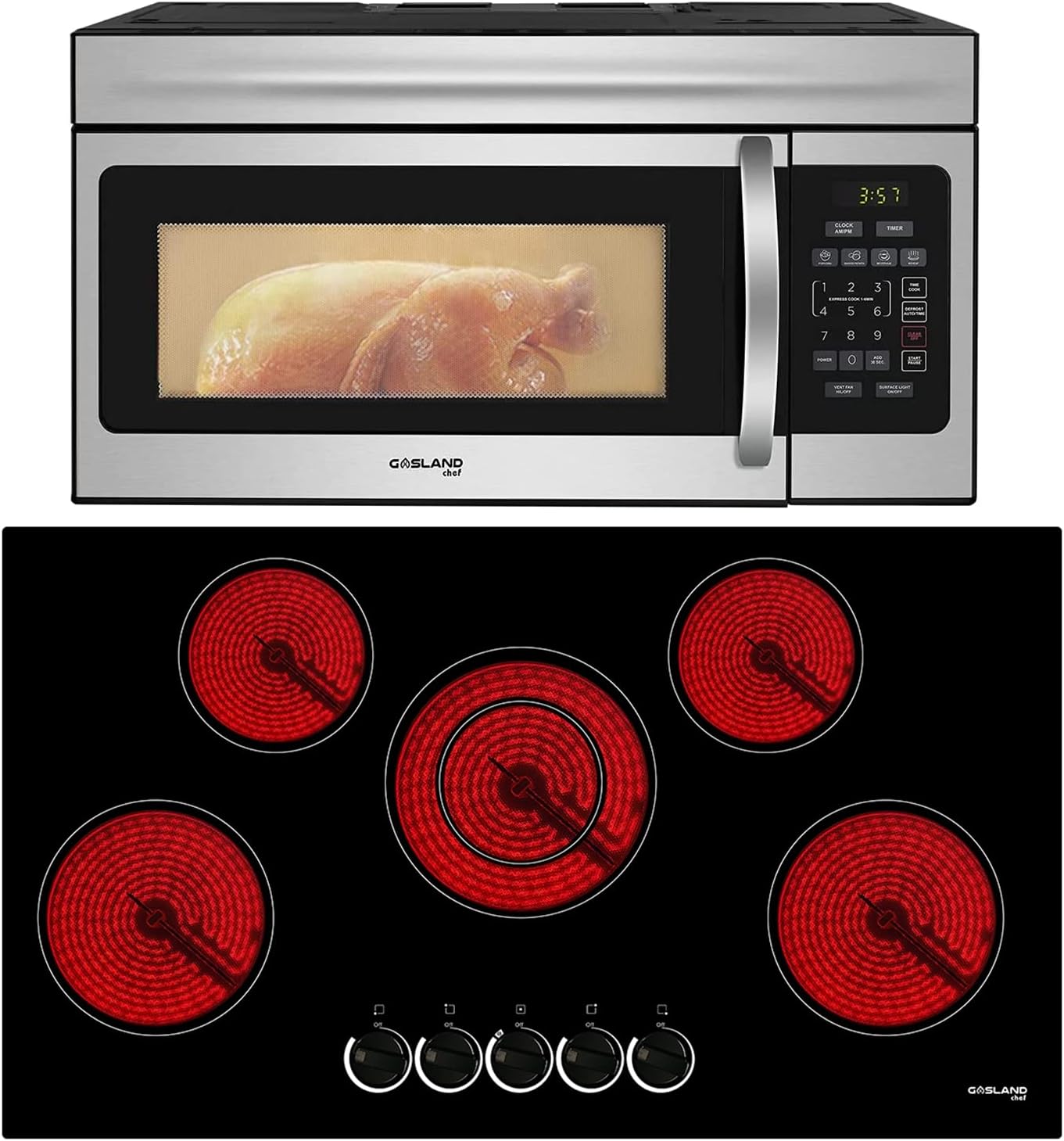 GASLAND Chef 30 Inch OvertheRange Microwave Oven