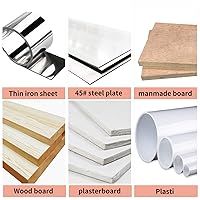 Vista 5 de Kit de sierra de agujero, LAIWEI Sierra de agujero, herramienta de taladro eléctrico para perforar madera, PVC, perfiles de aluminio, paneles