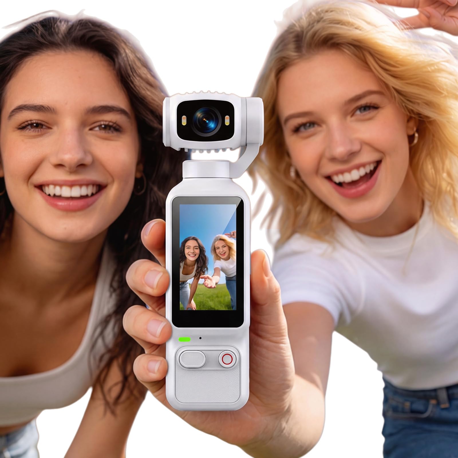 Kieszonkowa kamera sportowa 4K HD, obiektyw obracany o 180 stopni, mini rejestrator wideo DV, do jazdy na rowerze, podróży, uprawiania sportu i aktywności na świeżym powietrzu
