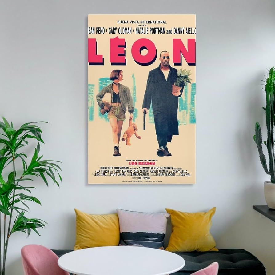 Amazon.co.jp: Ka094レオンポスタークラシック古い映画ポスター