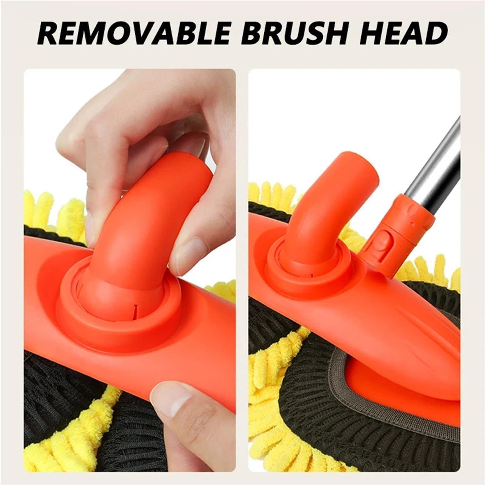 Spazzola Lavaggio Auto Mop for Lavatrice con Doppia Spazzola