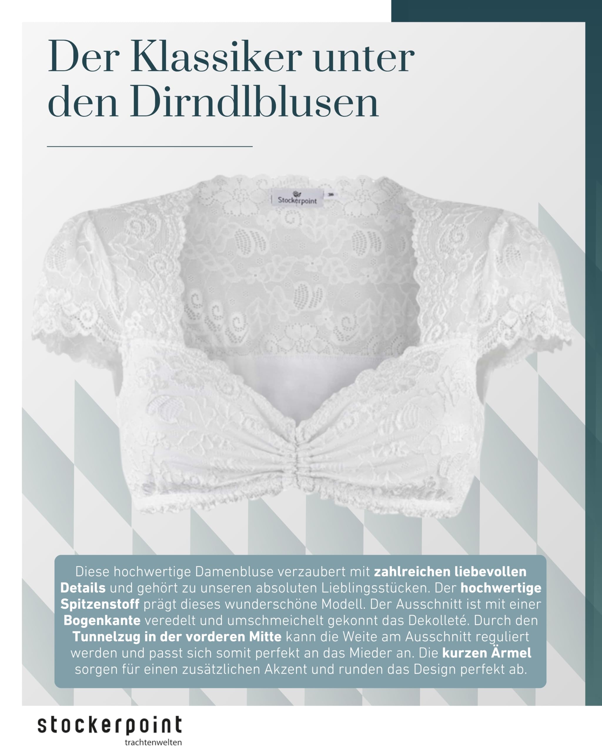 Stockerpoint Dirndlbluse Jasmin