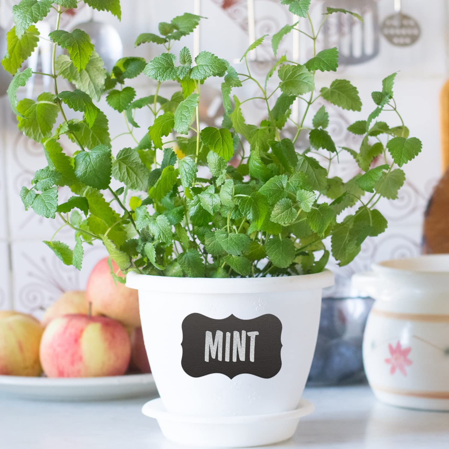 Premium Chalkboard Labels, Chalkboard Mason Jar Labels Removable