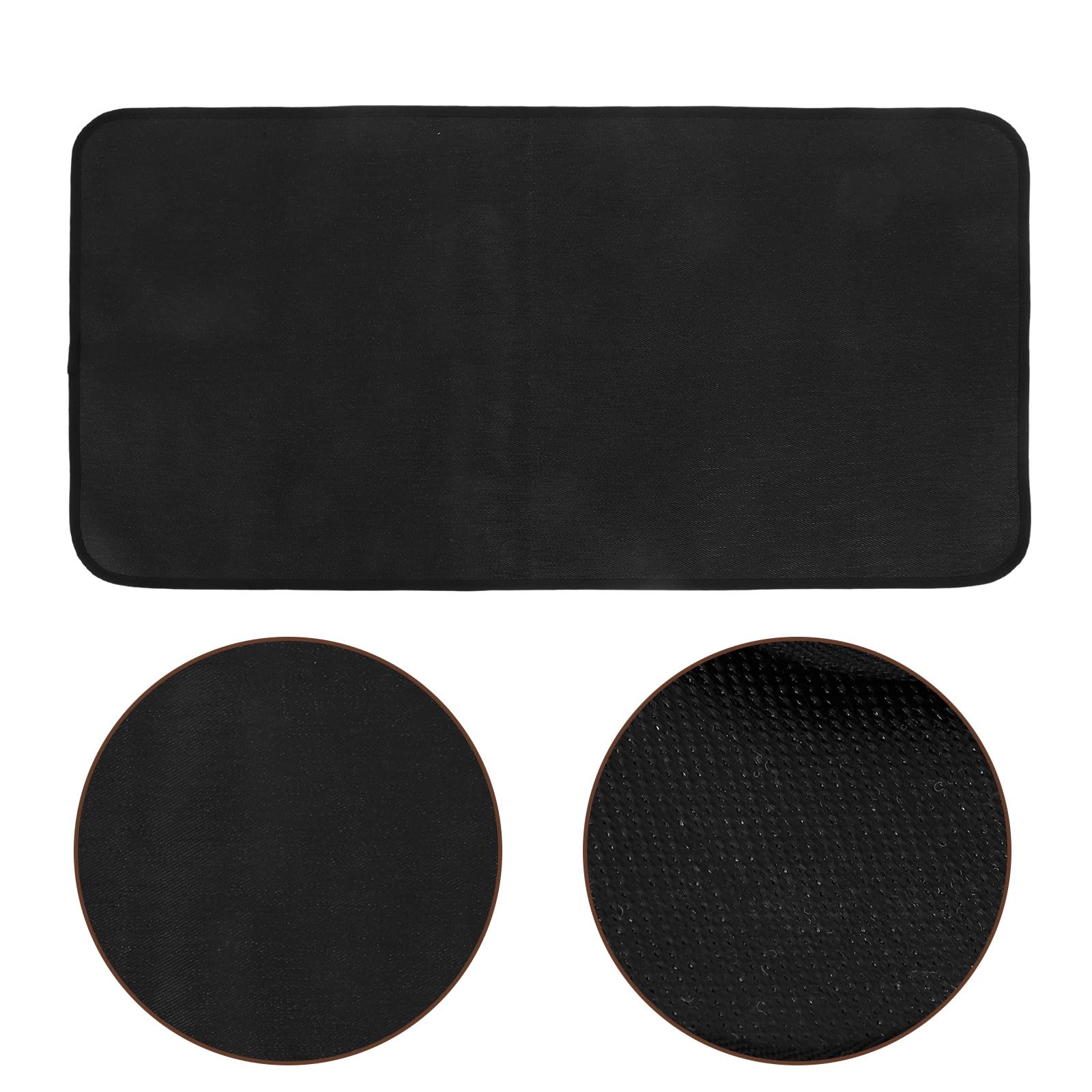 Feuerfeste Grillmatte Hitzebeständige Bodenschutzmatte für Outdoor Grill Terrasse und Kamin mit Großflächigem Schutz und Rasenpflege