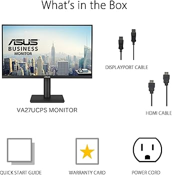 Amazon.com: ASUS 27” 4K Business Monitor (VA27UCPS) - UHD