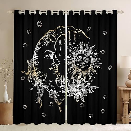 Miniatura 25 de Feelyou Cortinas educativas para niños, para dormitorio, colección ABC, números y formas, aprendizaje con aislamiento térmico, cortinas de ventana