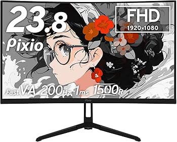 Amazon.co.jp: Pixio PXC248 Wave ゲーミングモニター 湾曲 200Hz 23.6 Amazon.co.jp: Pixio PXC248 Wave ゲーミングモニター 湾曲 200Hz 23.6